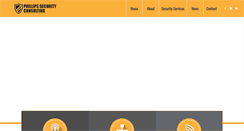 Desktop Screenshot of phillipssecurityconsulting.com