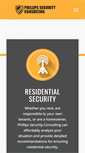 Mobile Screenshot of phillipssecurityconsulting.com